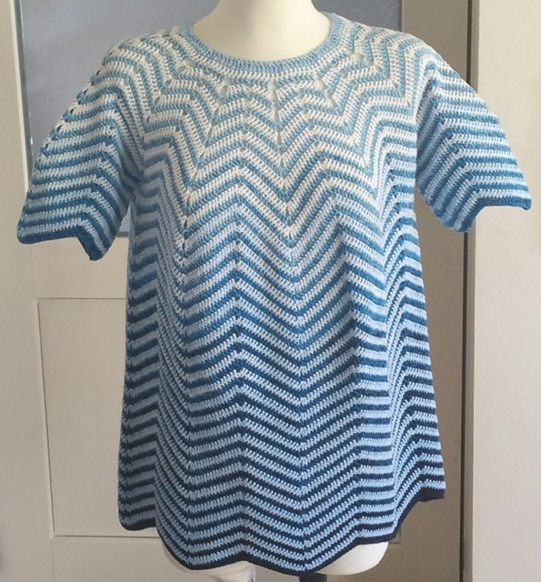 Häkelanleitung Tunika ZigZag