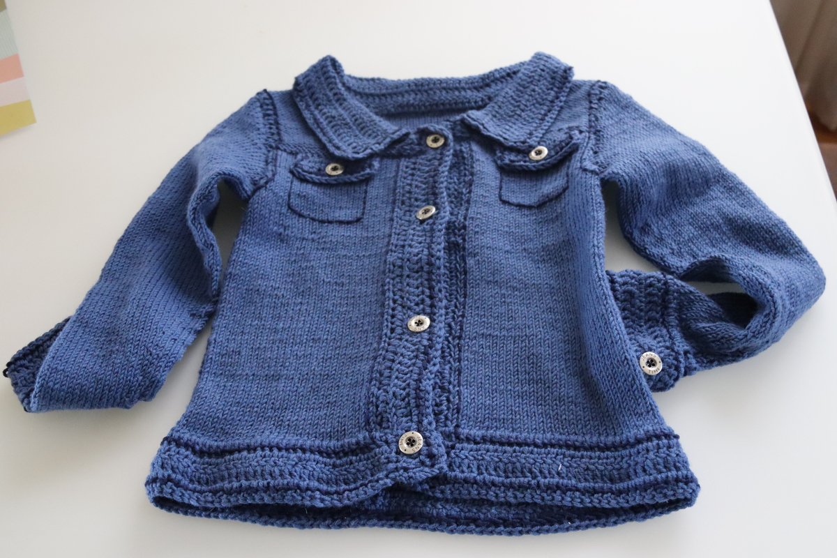 Strickanleitung Kinderjacke Samu