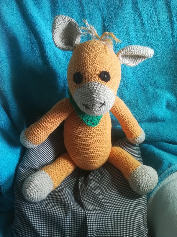 Eselchen &quot;Amigo&quot; häkeln