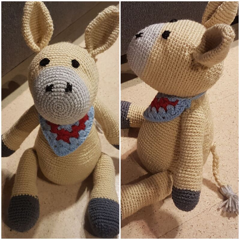 Eselchen &quot;Amigo&quot; häkeln