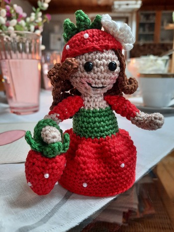 Meine Erdbeerfee 😊 Vielen Dank für die tolle Anleitung.