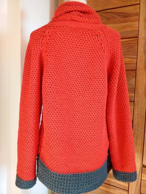 Hoodie (sweater) “Denim” (sizes XS to XXL, raglan)