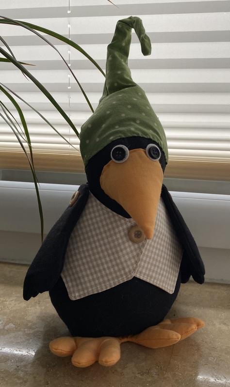 Deko Figur "Jost, der Rabe"