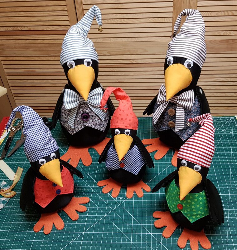 Deko Figur &quot;Jost, der Rabe&quot;