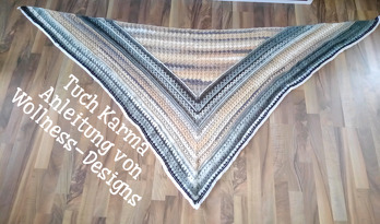 Wunderschönes Tuch dank einer gut geschriebenen Anleitung.