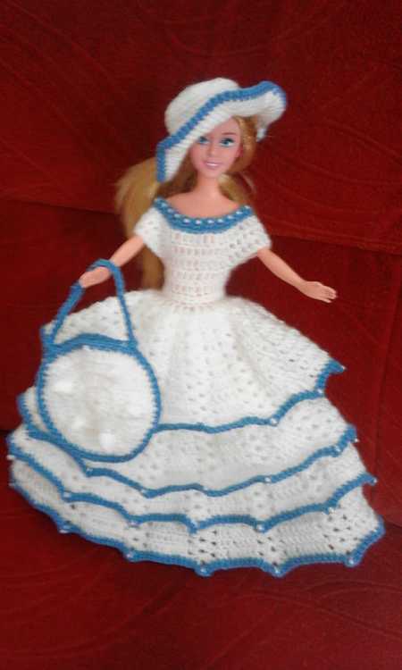 Fantastic princess dress for little fashion dolls