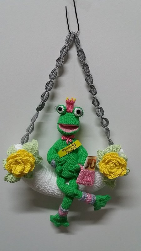 Häkelanleitung Deko / Shopping Queen - Froschen
