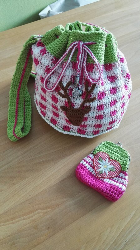 Häkelanleitung Wiesntasche Nr. 2