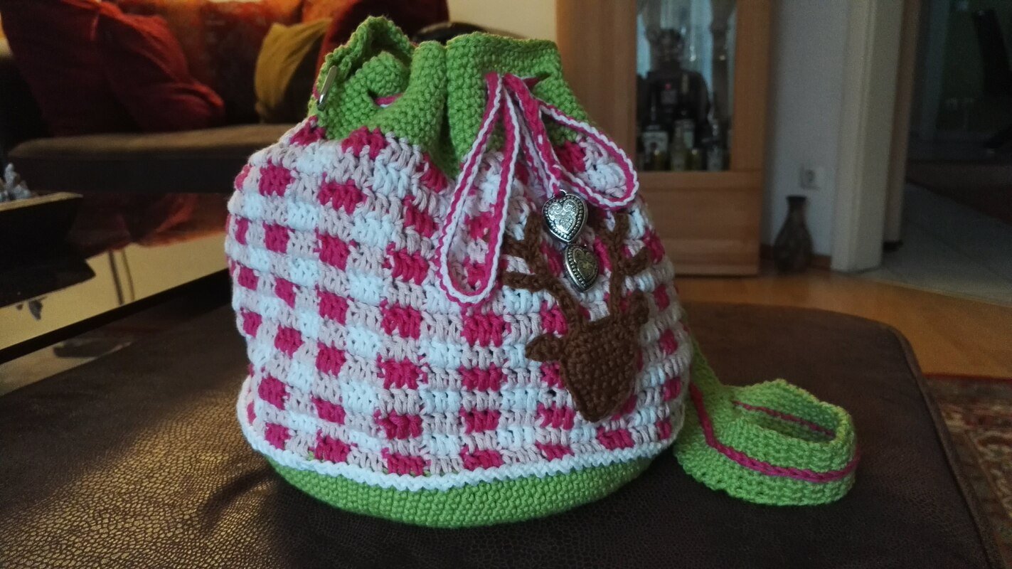 Häkelanleitung Wiesntasche Nr. 2