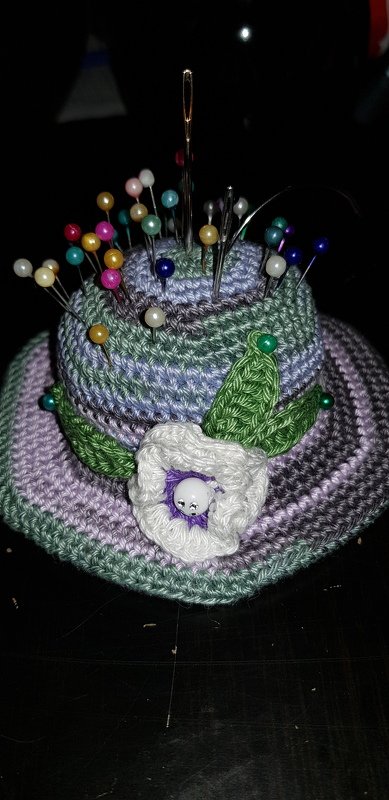 Deko-Hüte / Nadelkissen -- Häkelanleitung von Haekelkeks®