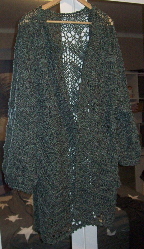 Nubes - Häkelweste, Häkeljacke Größe 36 -68 EU Damen