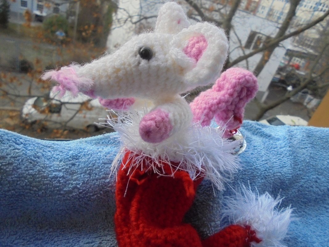 Häkelanleitung - Die Weihnachtsmäuschen - zwei Größen