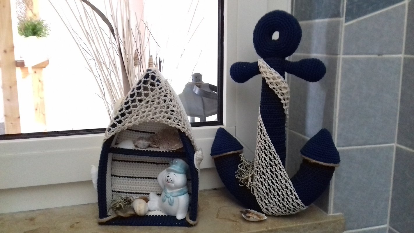 Sparset Maritime Häkelanleitungen