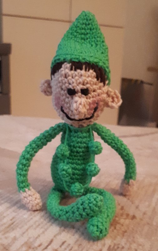 Häkelanleitung Erbsenzähler - Amigurumi