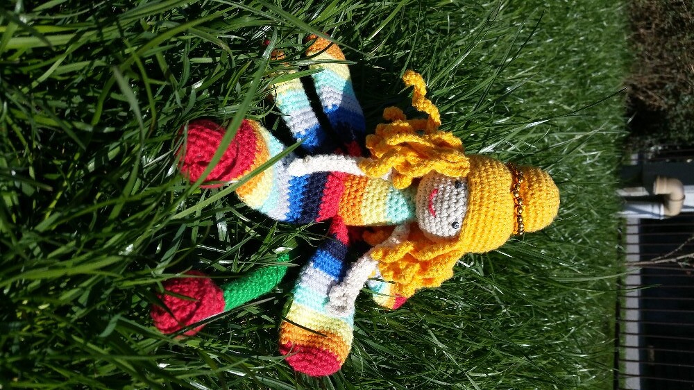 Flower Princess Amigurumi Crochet Pattern