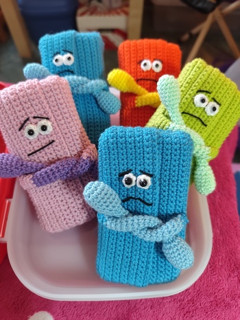 Schmolli ist sehr beliebt 🥰 Ich habe immer welche vorrätig, falls mal jemand eine Aufmunterung bei Schnupfen oder Allergie braucht! #gute Besserung #praktisch #Accessoires