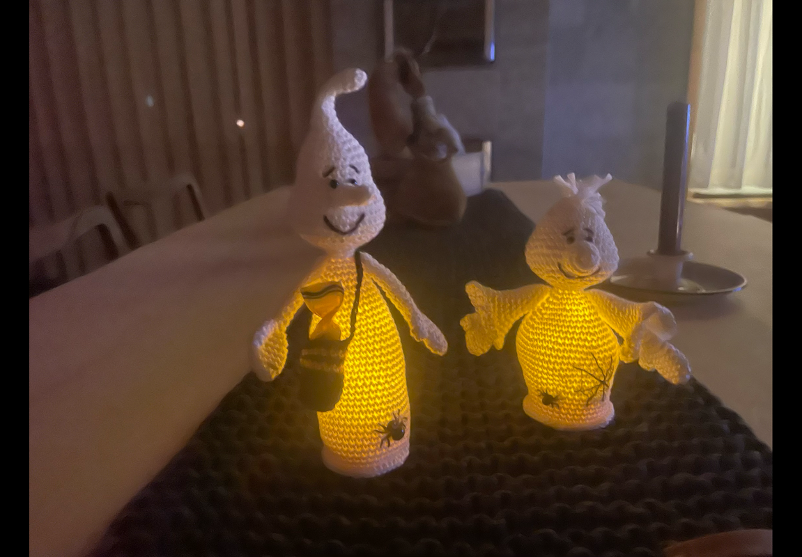 Häkelanleitung Gespenster Amigurumi - Mc Zipfel und Sir Shorty
