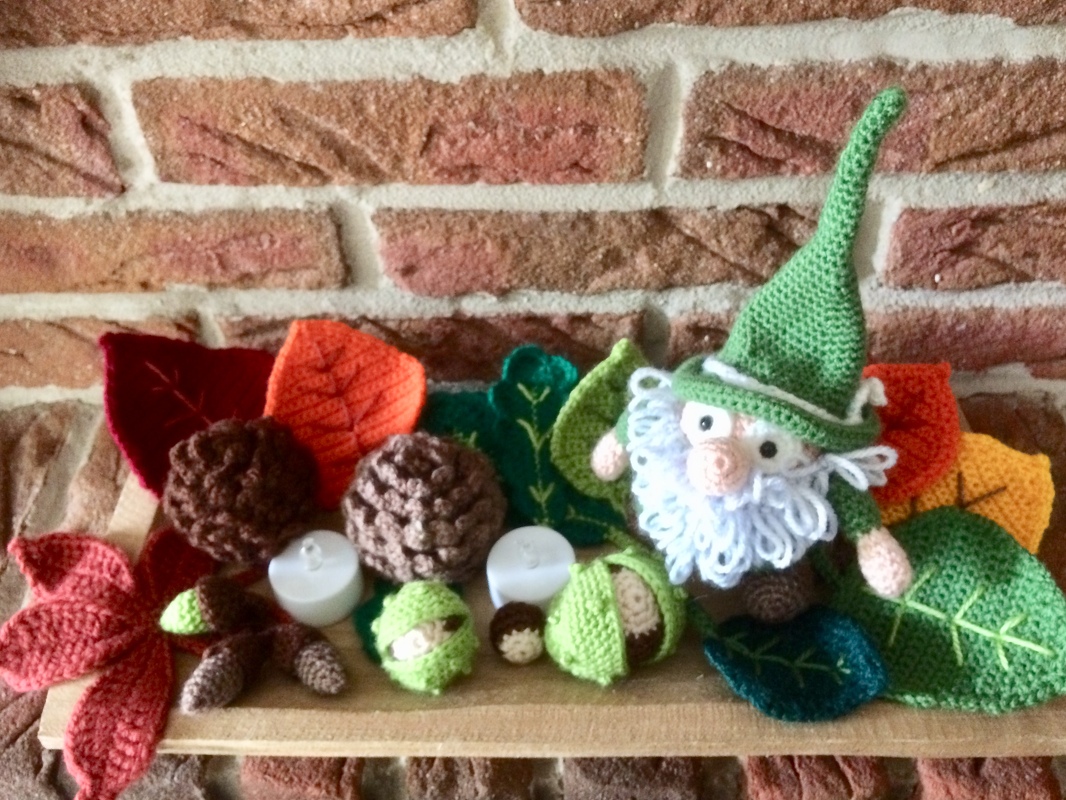 Häkelanleitung Herbstdeko