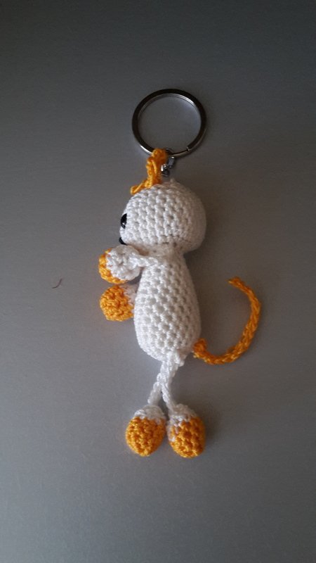 Häkelanleitung - Taschenbaumler Katze Kleo