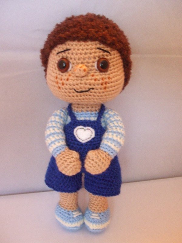 Häkelanleitung Puppe Nina