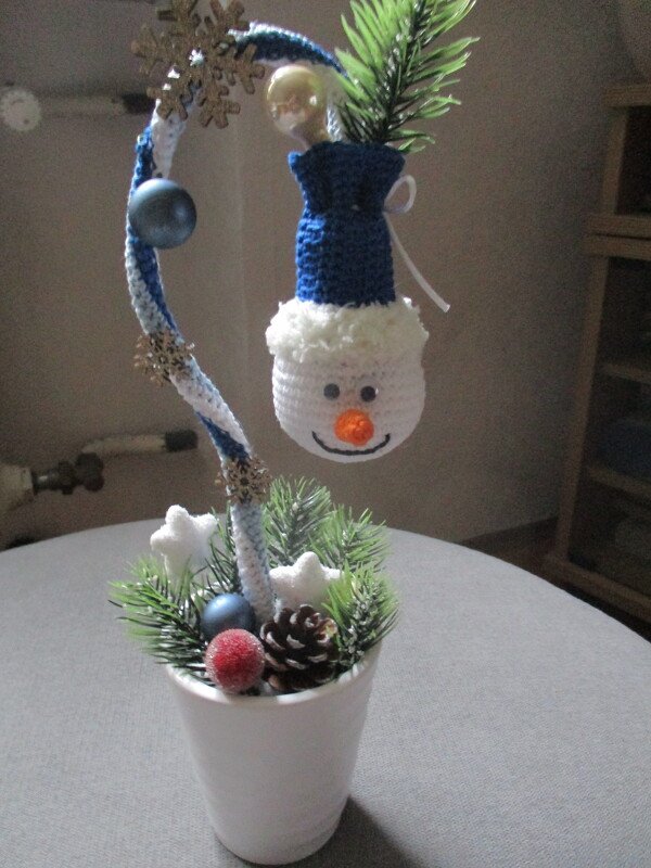 Häkelanleitung Ein kleiner Gruß vom Schnee