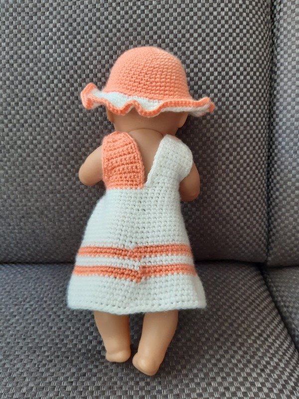 Doll clothes Sailordress Mary for dolls 12-19 inch