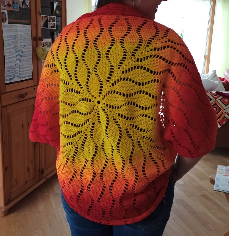 Seelenwärmer Frieda gehäkelt