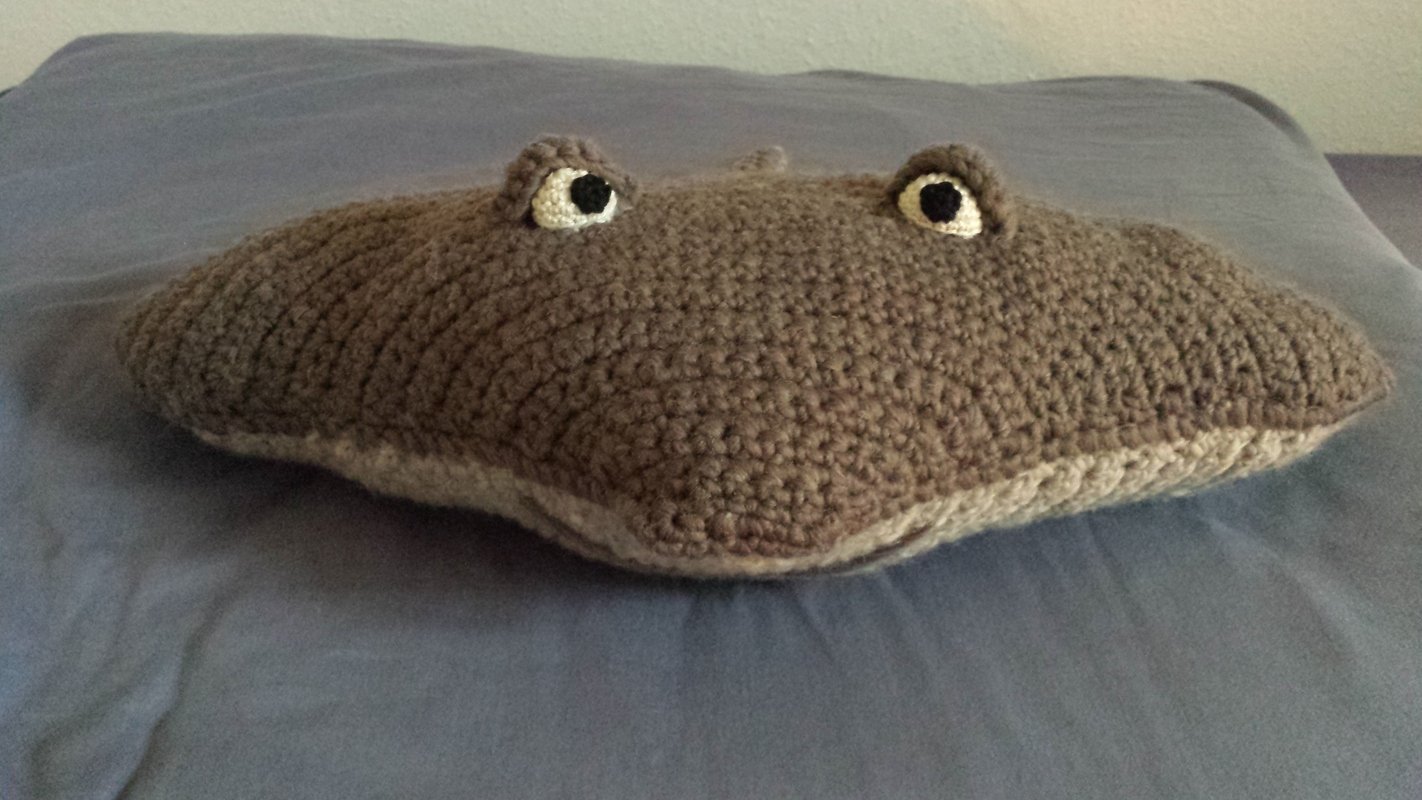 Häkelanleitung Dieter, der Rochen