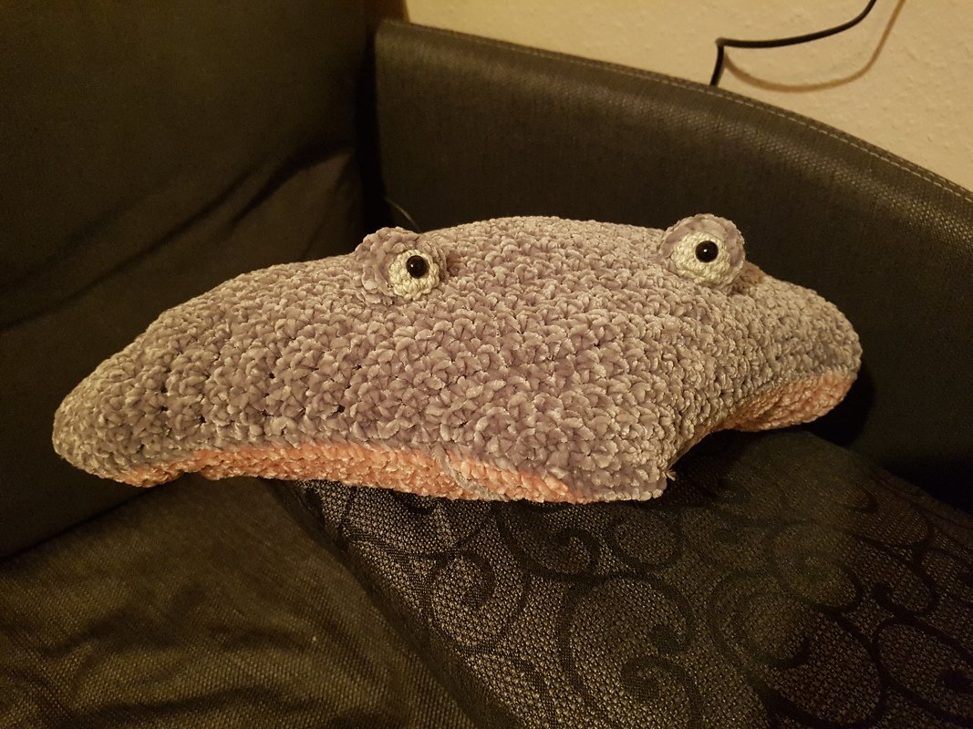 Häkelanleitung Dieter, der Rochen