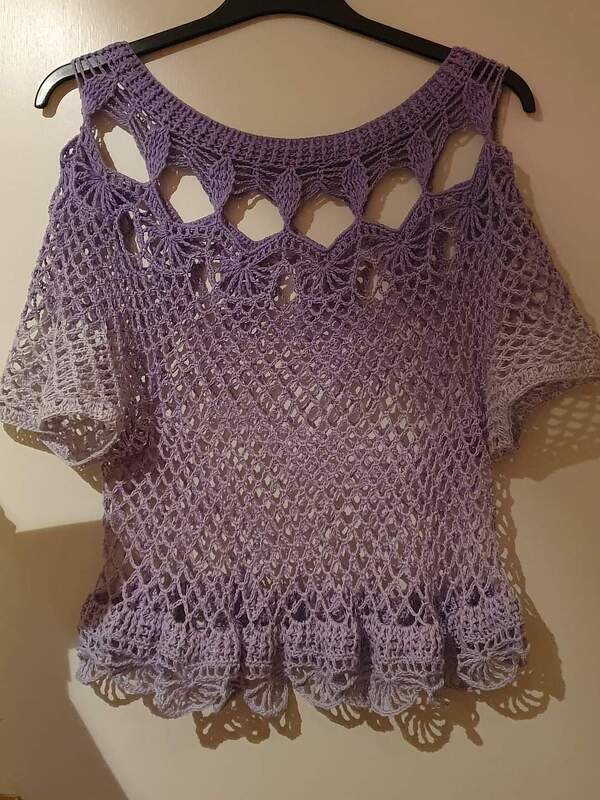 Häkel-Oberteil "Beautiful"