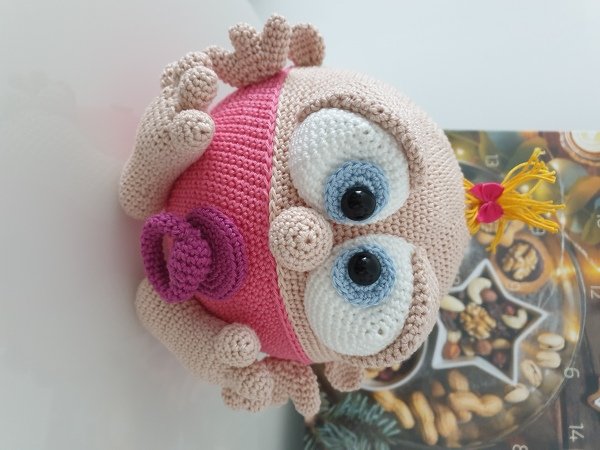 Häkelanleitung Babybande (auch zum Befüllen)