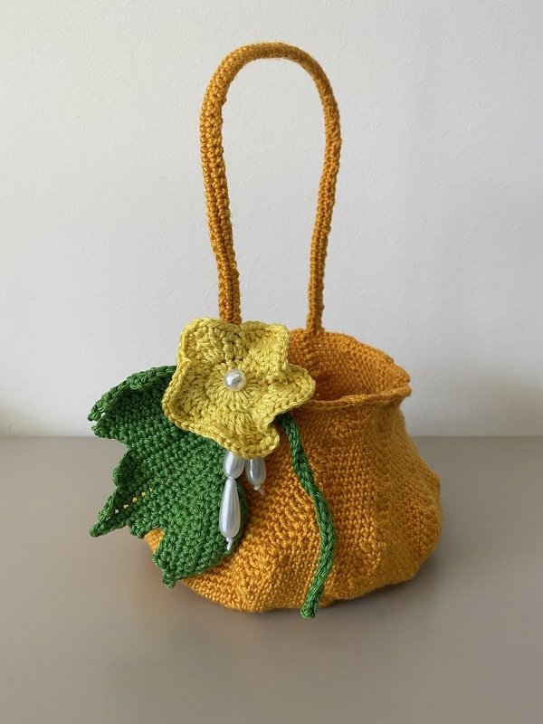 Pumpkin Purse Crochet Pattern