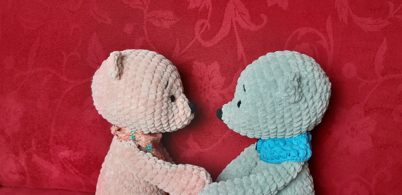 Micha Teddy Bär Häkel Anleitung von leami