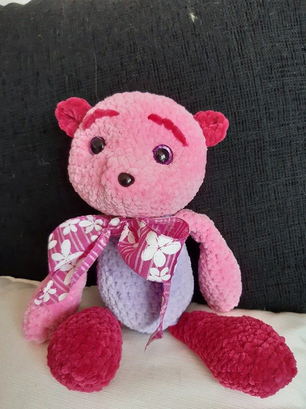 Micha Teddy Bär Häkel Anleitung von leami