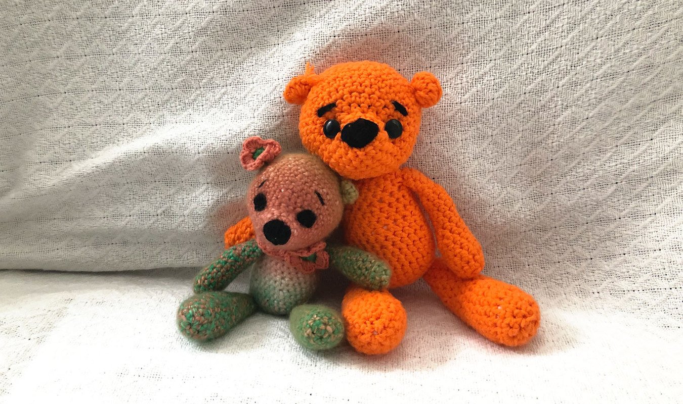 Micha Teddy Bär Häkel Anleitung von leami