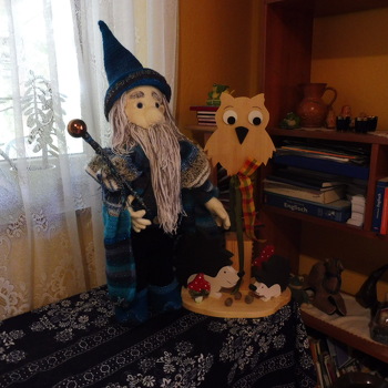 Das ist MEIN Merlin. War nach der Anlaitung ganz leicht nachzuarbeiten.