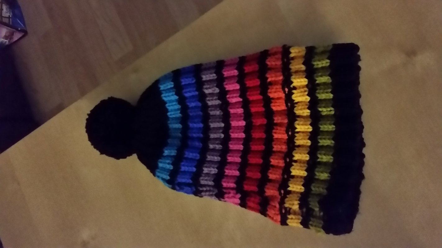 Strickanleitung Mütze Rainbow | Kostenlos