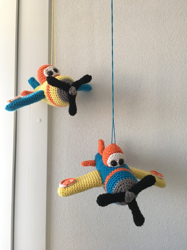 Flugzeug Tadeas Häkelanleitung