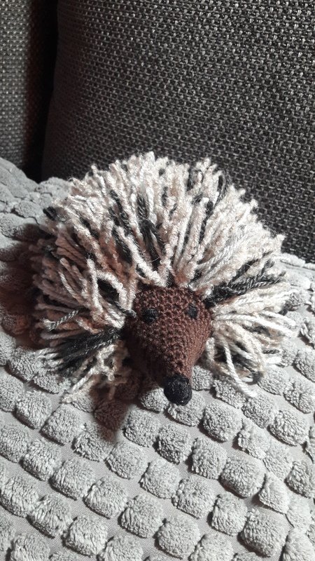 Häkelanleitung Igel &quot;Mecki&quot;