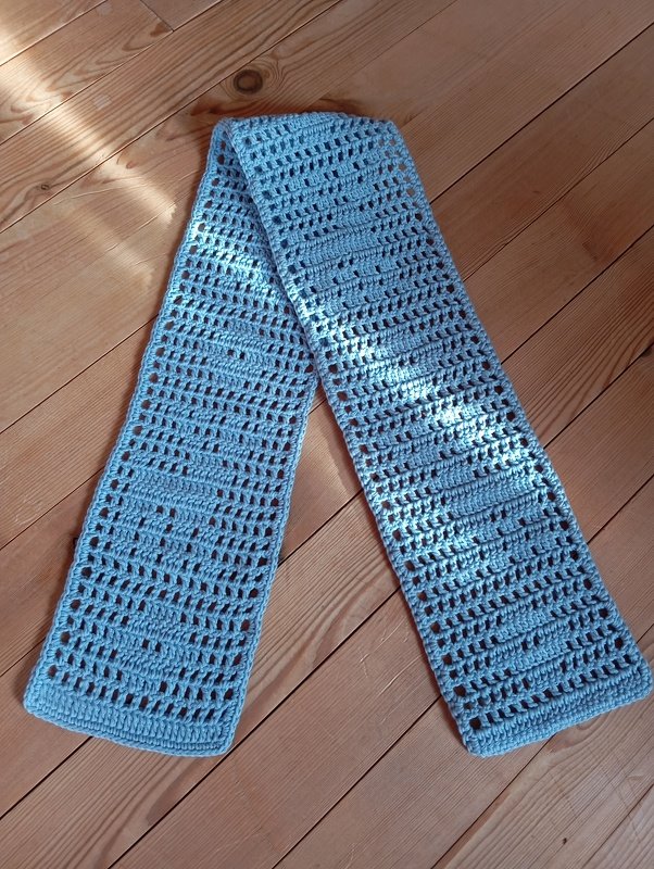 Häkelanleitung Tischband "Rentier Rudolph"