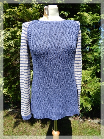 Ich hab mich ja sofort in das Design verliebt und bin auch total happy mit dem Ergebnis! Sitzt wirklich super! Ich hab nur am Oberkörper mehr 