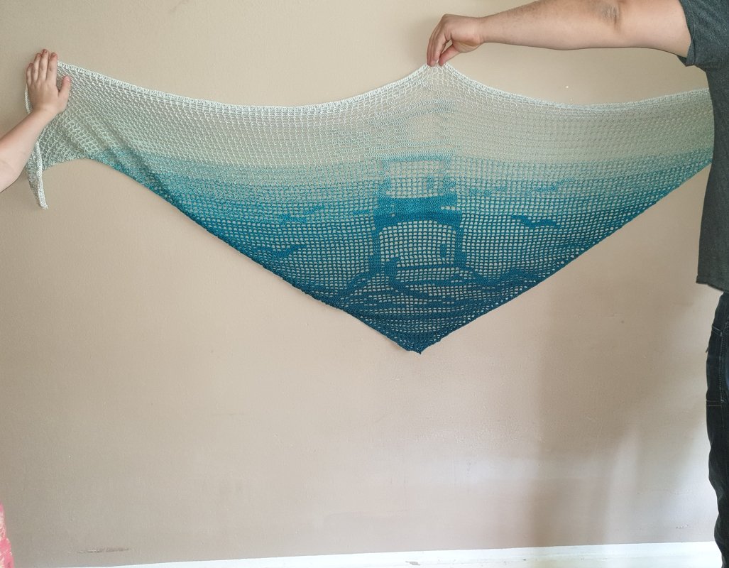 Motivtuch Leuchtturm