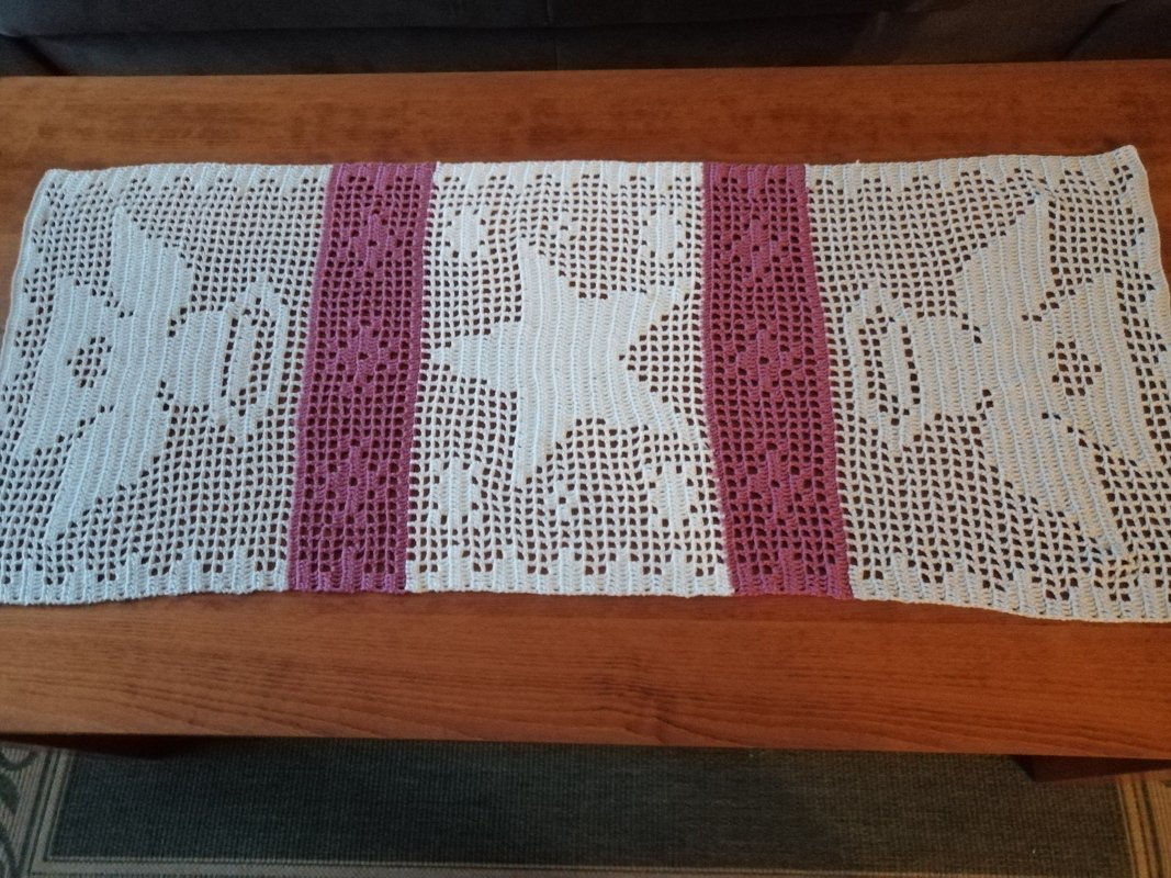 Häkeln / Tischläufer "Angel"