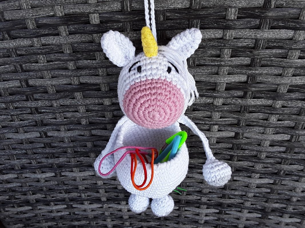 Haarspangenhalter Haargummihalter Einhorn