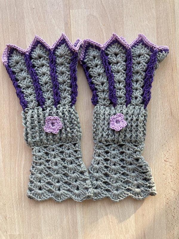 Blütenkelch-ARMStulpe  Susanne