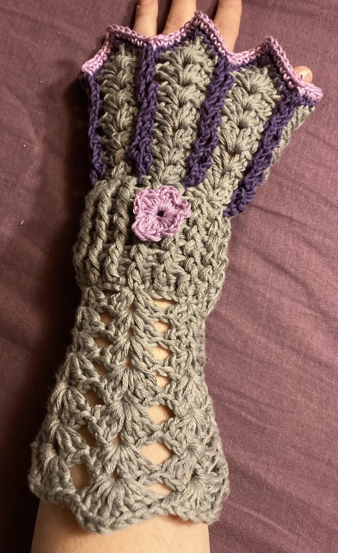 Blütenkelch-ARMStulpe  Susanne