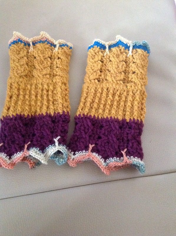 Armstulpen &quot;Zopfwunder&quot;