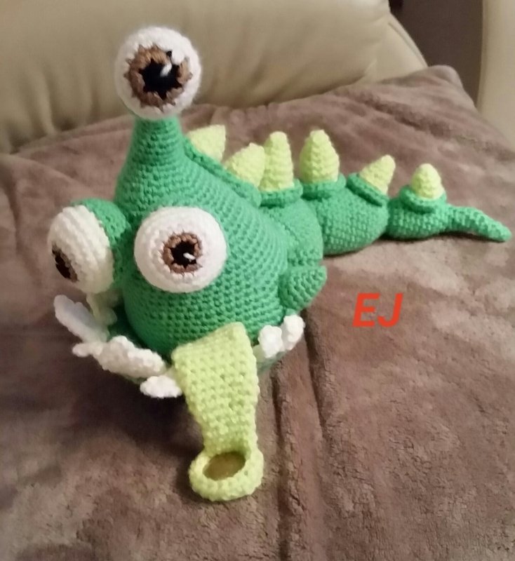 Drachenwurmmonster "Schnappi"