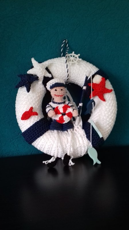 Häkelanleitung Türkranz Süßwassermatrose