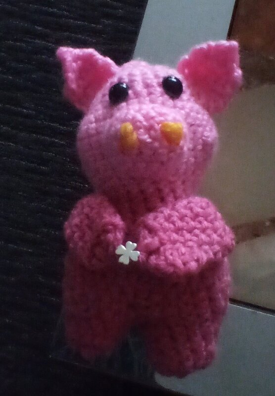 Schweinchen Kringel - Häkelanleitung